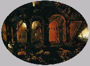 Filippo Napoletano Dante and Virgil in the Underworld Germany oil painting artist